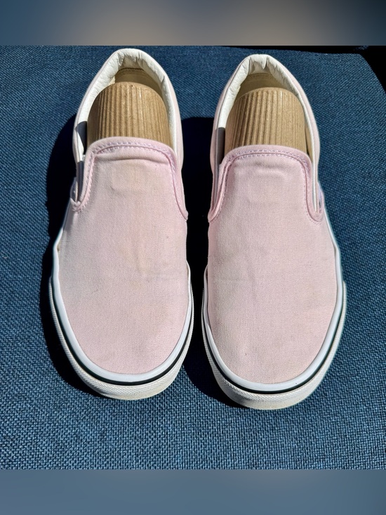 Vans Shoes - Vans Pink Slip-On Canvas Sneakers
